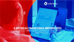Empresário visto de costas com gráficos em mão