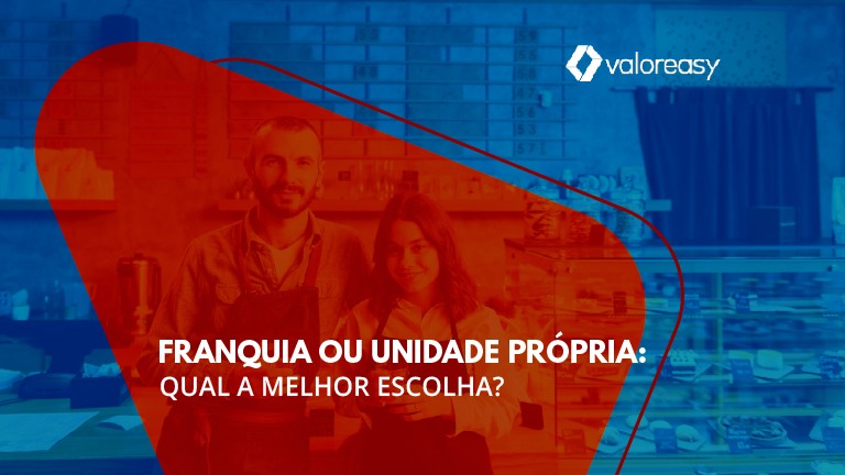 Casal de empreendedores à frente do seu comércio