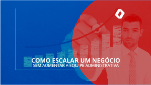 Imagem de um empresário assinalando um gráfico de crescimento.